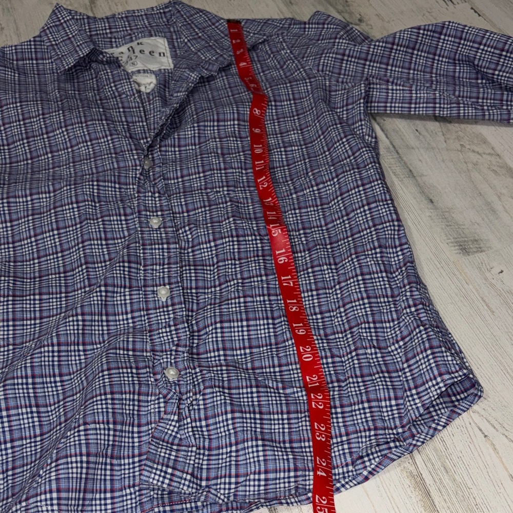 Frank & Eileen Checkered Shirt Size Small - Picture 7 of 7